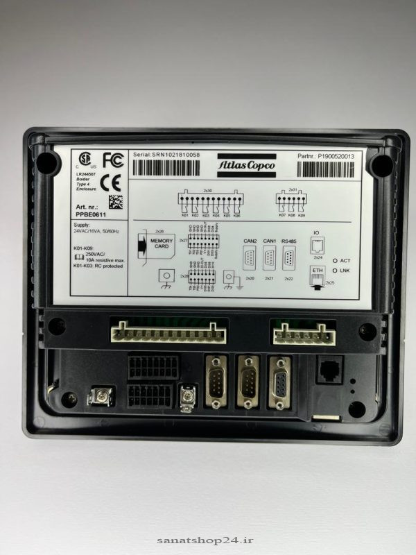برد کنترلی کمپرسور اطلس کوپکو پارت نامبر 1900520013-2