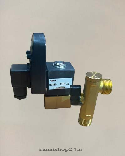 شیر اتودرین تایمردار سایز 1/2 اینچ ولتاژ 24VAC برند OPT