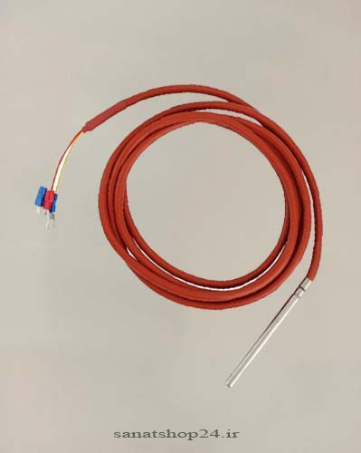 سنسور دمای PT100 سیم دنباله دار
