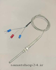 سنسور دمای PT1000 سیم دنباله دار