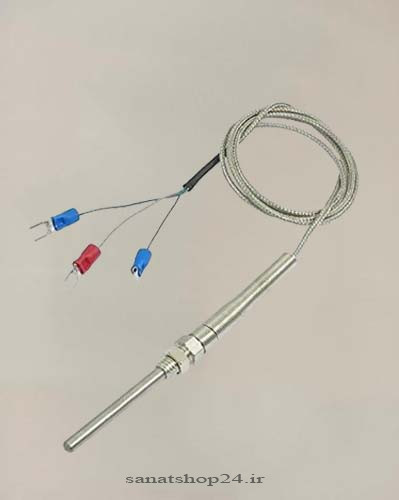 سنسور دمای PT1000 سیم دنباله دار