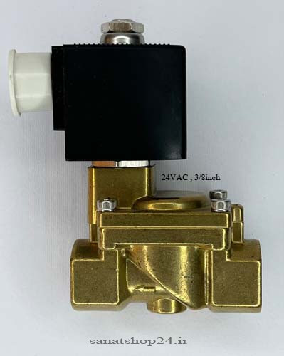 شیر برقی N.O سایز 3/8 اینچ ولتاژ 24VAC برند KAST